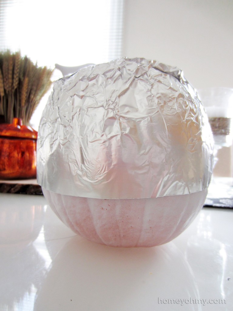 Aluminum Foil Pumpkin