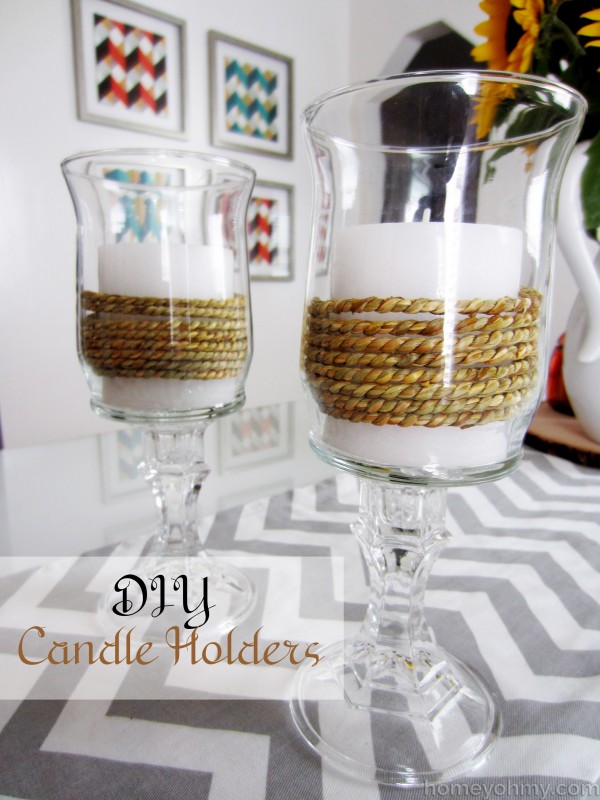 DIY Candle Holders