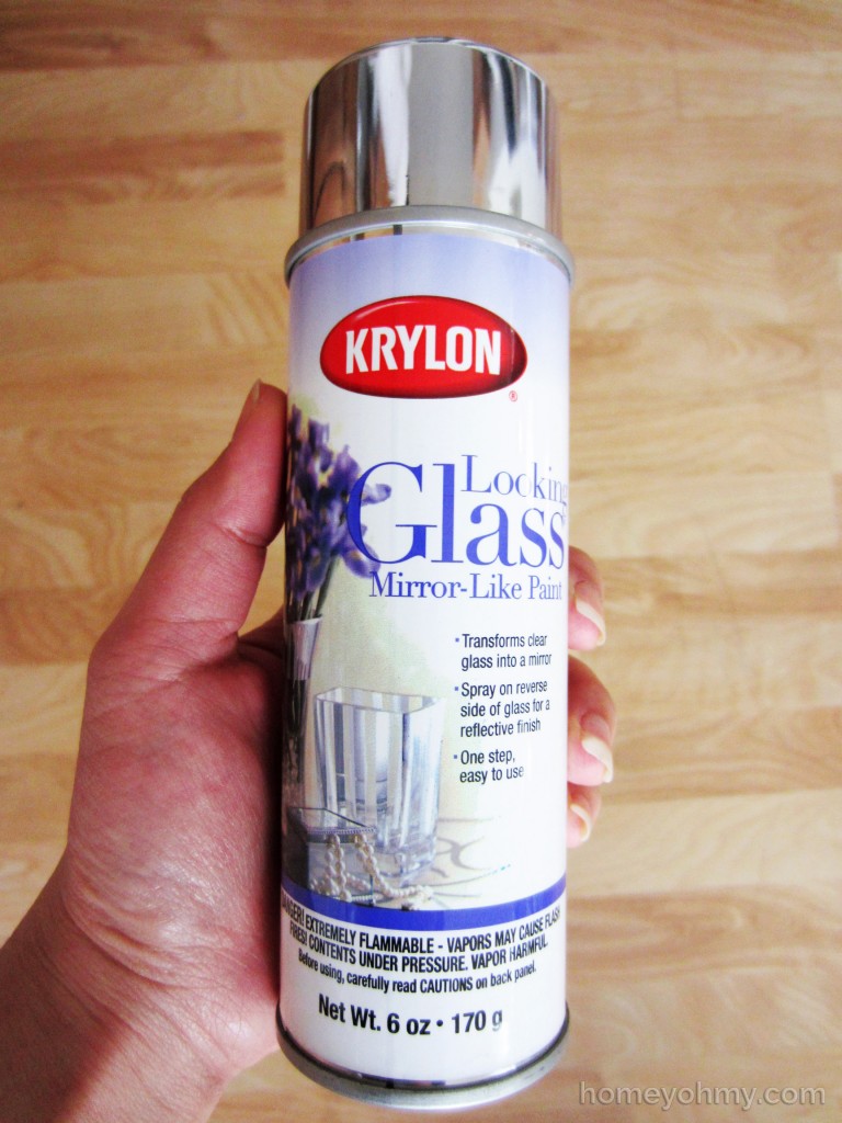 Krylon looking glass spray paint