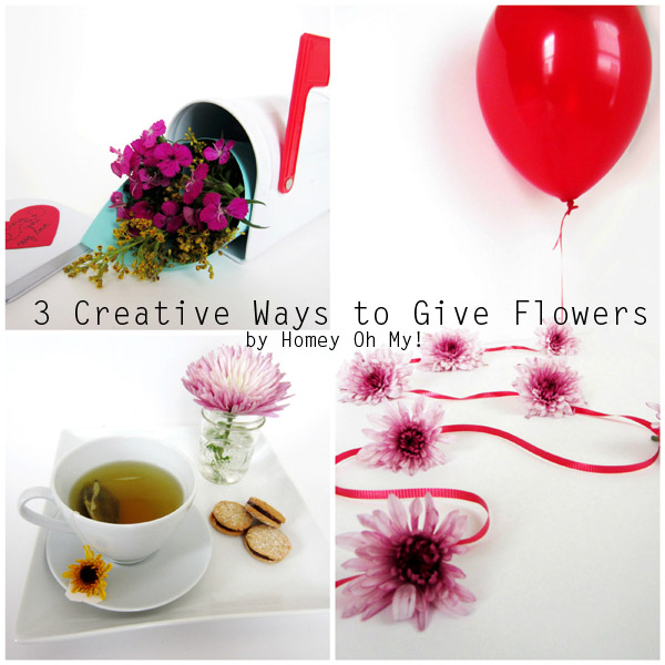 3 Creative Ways to Give Flowers