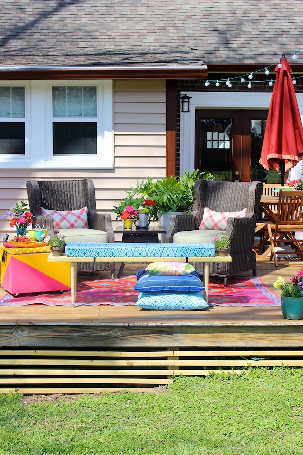 Colorful Patio