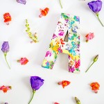 DIY Floral Monogram