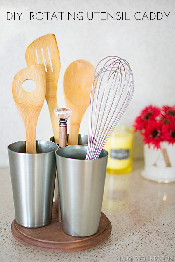 Rotating Utensil Caddy