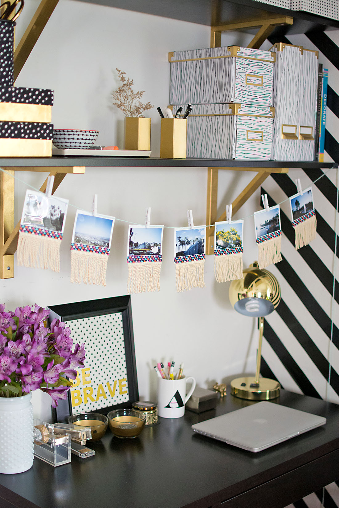 Fringe Photo Garland