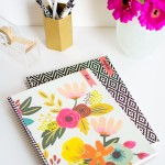 DIY Decorated Notebooks with Labels- PBteen Stylehouse