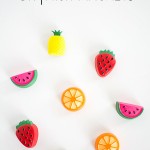 DIY Fruit Magnets