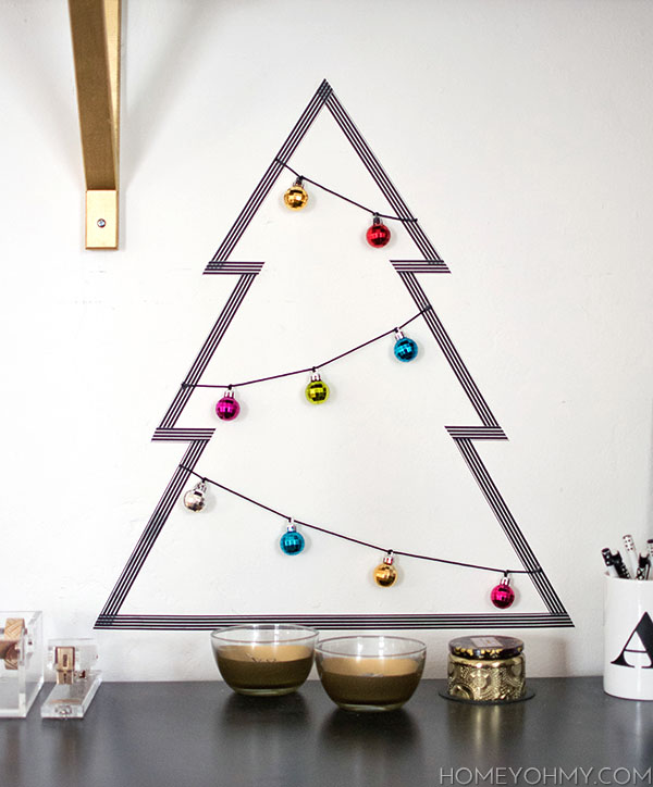 Washi Christmas tree