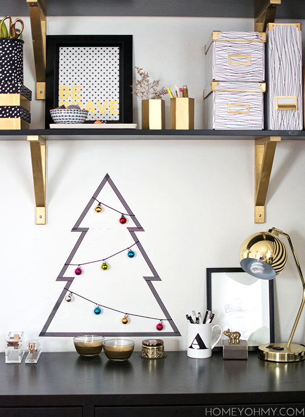 Washi Tape Christmas Tree