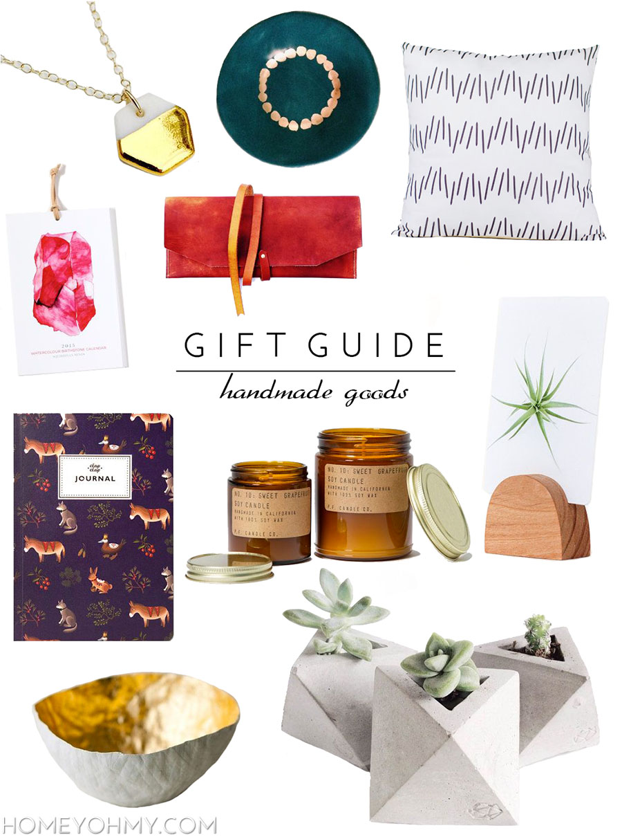 Gift Guide for Handmade Goods