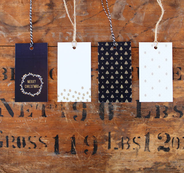 Holiday Gift Tags from House of Hipsters