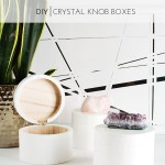 DIY Crystal Knob Boxes