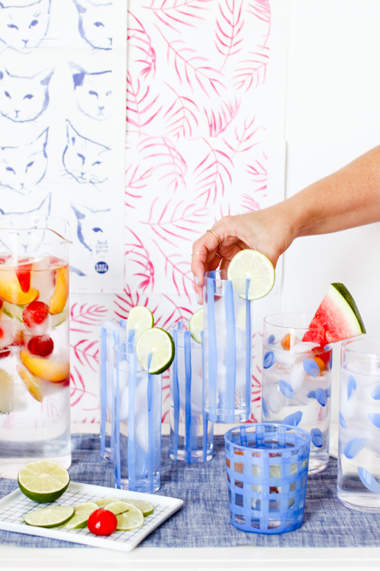 simple-cocktails-with-hand-painted-glassware-2