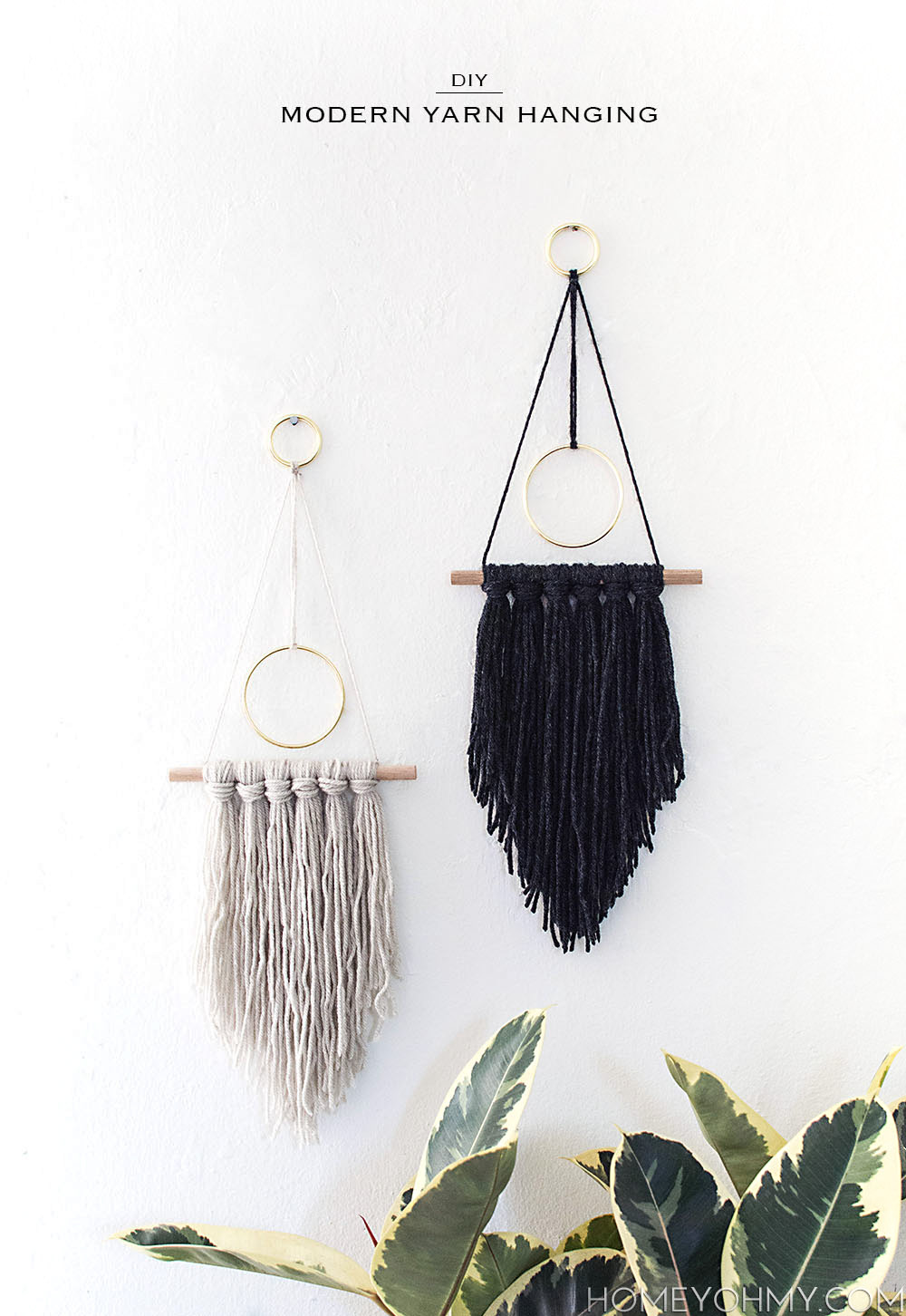 DIY- Modern Wall Hanging