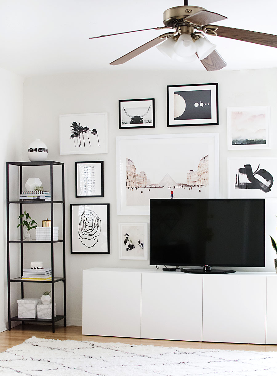 How to hang a gallery wall