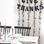 DIY Simple Thanksgiving Garland