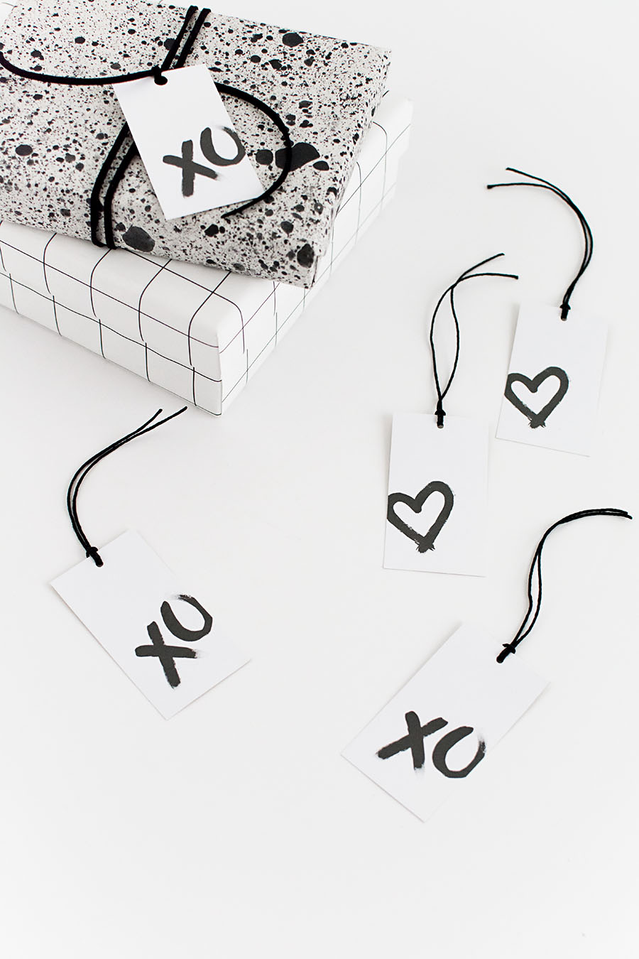 Free printable Valentines Day gift tags