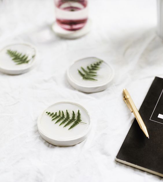 botanical coasters