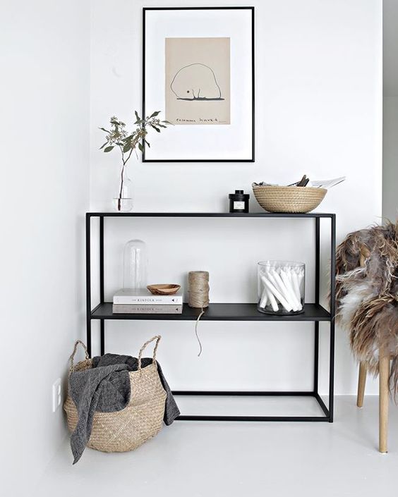 shelf styling