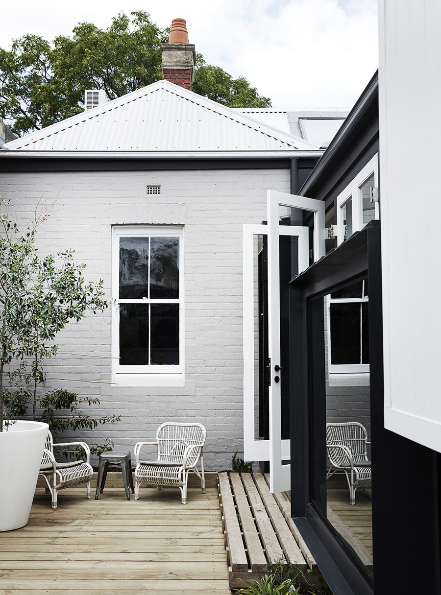 backyard deck