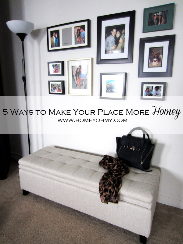 5 Ways to Make Your Place More Homey