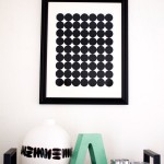 DIY Graphic Circle Wall Art