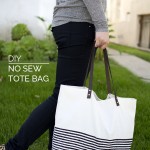 DIY No Sew Tote Bag