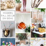 Modern Fall Decor DIY Ideas