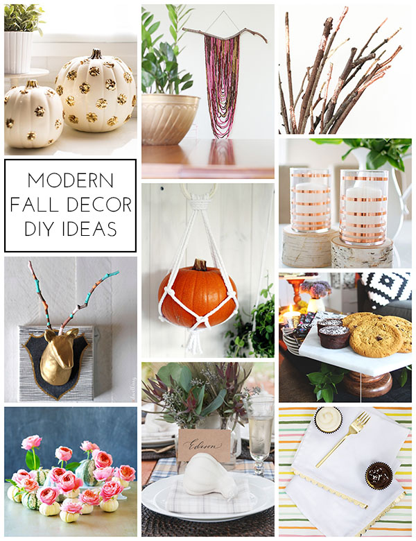 Modern Fall Decor Ideas