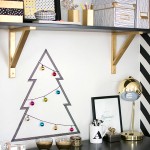 DIY Washi Tape Christmas Tree