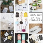 13 Holiday Gift Tag Printables
