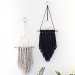 DIY Modern Yarn Hanging