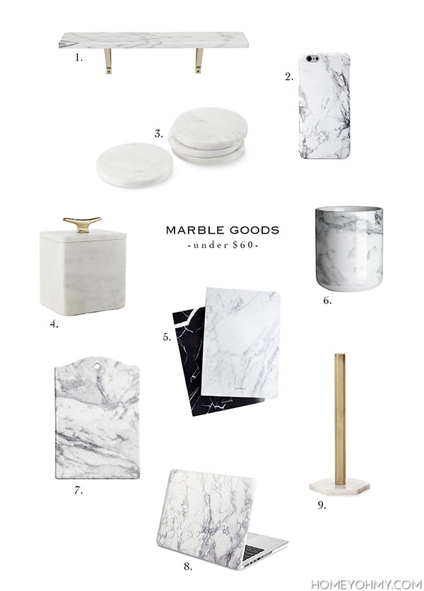 marble goods