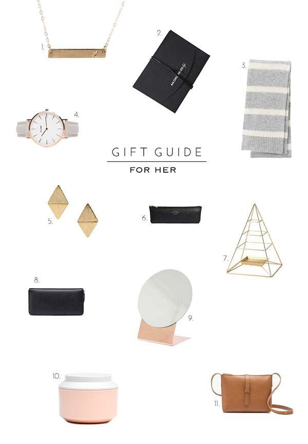 Gift guide for her