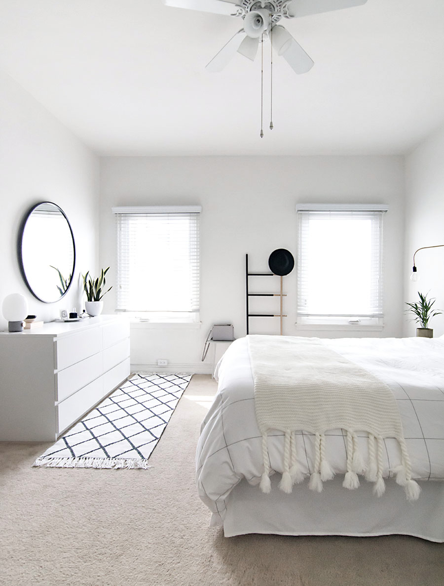 Minimal Scandinavian Bedroom